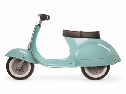 Plastic scooter cream green, Protocol (00074) / Toy Transport № 2 Kids Republic Plastic scooter cream green, Protocol (00074) / Toy Transport № 2