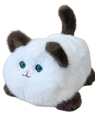 Interactive soft toy Smart Blinking Cat white and brown, AiDA (54098) / Interactive Toys № 4