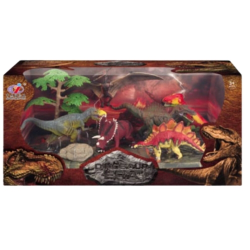 Dinosaurs I Play Set 42.5x15.5x20cm, Dino Toys (54593) / Play Sets