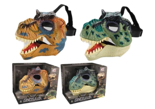 Маска Тиранозавра со звуком зеленый , Dino Toys (55095) / Одежда детская Kids Republic Маска Тиранозавра со звуком зеленый , Dino Toys (55095) / Одежда детская