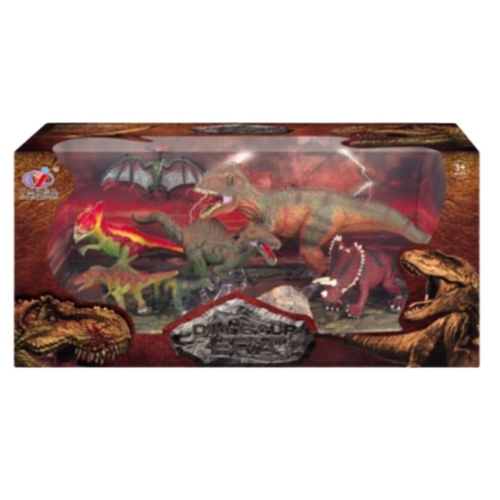Dinosaurs play set 2 42.5x15.5x20cm, Dino Toys (56016) / Play Sets Kids Republic Dinosaurs play set 2 42.5x15.5x20cm, Dino Toys (56016) / Play Sets
