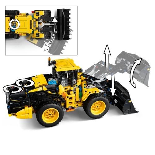 Construction set Volvo L120 Electric Wheel Loader, Lego (16326) / Constructors № 6