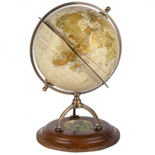 Decorative model Globe 23.00 x 33.00 x 23.00 cm, Artesania Latina (32083) / Souvenirs and Decorations