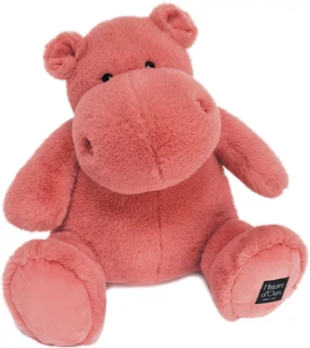 Мягкая игрушка Бегемот, 40см терракотовый, Doudou (31007) / Мягкие игрушки Kids Republic Мягкая игрушка Бегемот, 40см терракотовый, Doudou (31007) / Мягкие игрушки