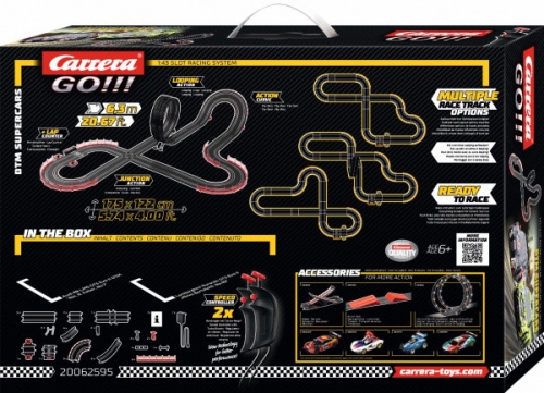 Автотрек Carrera GO Суперкары DTM, длина трассы 6.3м., Carrera (25952) / Железная дорога № 5