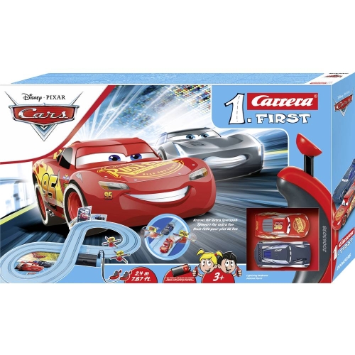 Carrera First Disney Pixar Cars car track - Powerful duel, track length 2.4 m, Carrera (30383) / Railway Toy № 2