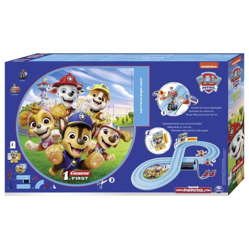 Автотрек Carrera First PAW PATROL - На трассе, длина трассы 2.4м., Carrera (30567) / Железная дорога № 4