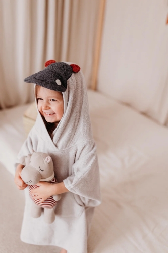 Пончо Бегемот, Kikadu (28417) / Одежда детская № 3 Kids Republic Пончо Бегемот, Kikadu (28417) / Одежда детская № 3