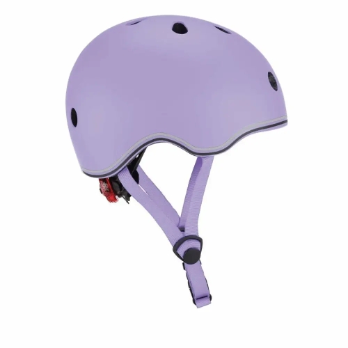 Protective helmet for children GLOBBER GO UP LIGHTS, lavender, with flashlight, 45-51 cm, Globber (07461) / Entertainment № 2 Kids Republic Protective helmet for children GLOBBER GO UP LIGHTS, lavender, with flashlight, 45-51 cm, Globber (07461) / Entertainment № 2