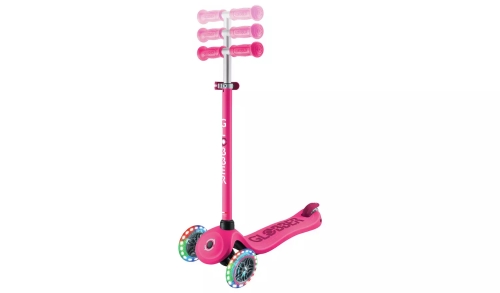 Самокат серии GO UP SPORTY 360 фуксия, до 20-50кг 1+, колеса с подсветкой, Globber (11420) / Самокаты № 7