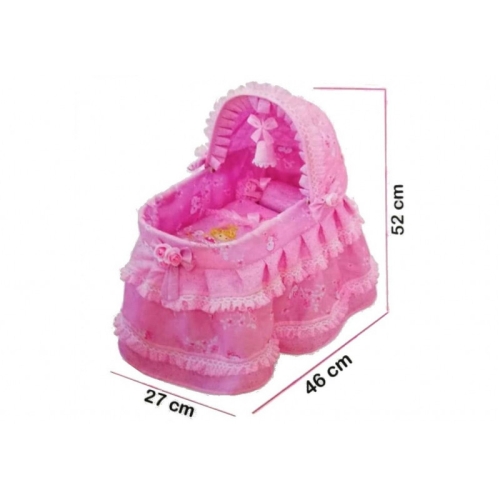 Cot for Maria doll 52x46x27cm, DeCuevas (11234) / Toys № 2 Kids Republic Cot for Maria doll 52x46x27cm, DeCuevas (11234) / Toys № 2