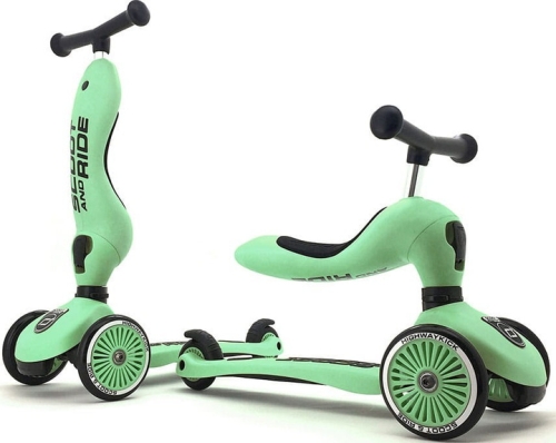 Scoot and Ride scooter Highwaykick-1 Kiwi series, 1-5 years, Globber (63558) / Balance Bikes № 2