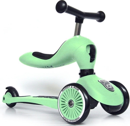 Scoot and Ride scooter Highwaykick-1 Kiwi series, 1-5 years, Globber (63558) / Balance Bikes