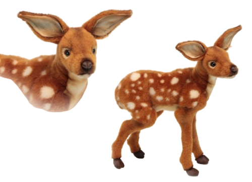 Мяка іграшка HANSA Малюк плямистого оленя, 40см (4938)