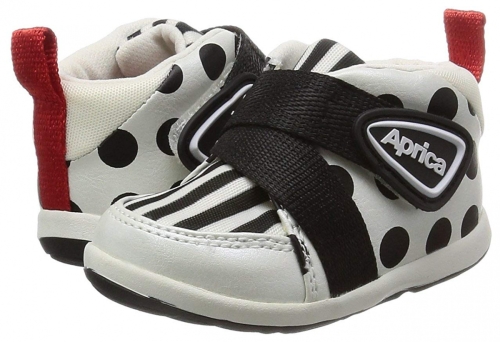 Kids shoes Aprica, model AS0011, color white black, size 13.5, Aprica (85334) / Shoes & Clothes № 2