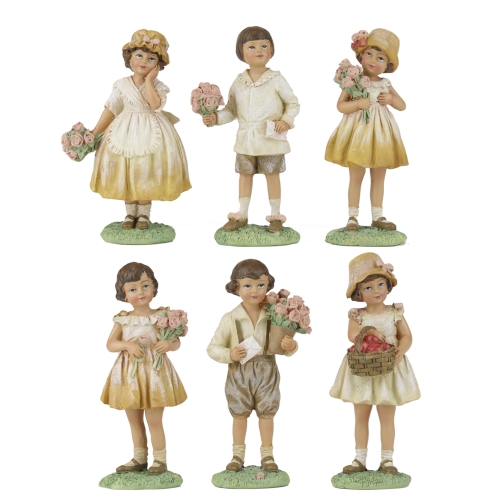 Figure children, in assortment, 11 cm (material: polyresin), GoodWill (67186) / NOIMAGE