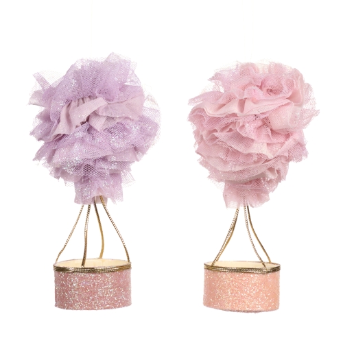 Christmas tree decoration Balloons in assortment pink/purple height 15cm, GoodWill (BR40007) / Christmas Decorations