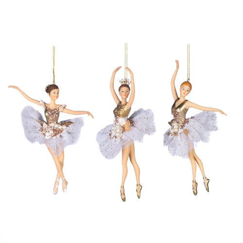 Christmas tree decoration New Years ballerina in assortment height 19cm, GoodWill (TR20580) / Christmas Decorations