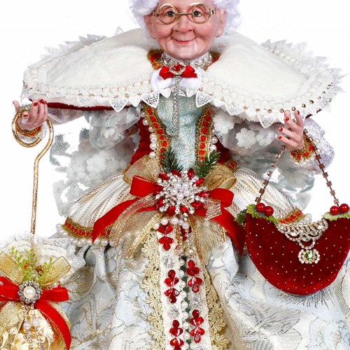 Декоративна лялька Місіс Клаус у місті 61 см, GoodWill (89119) / Новорічний декор № 2