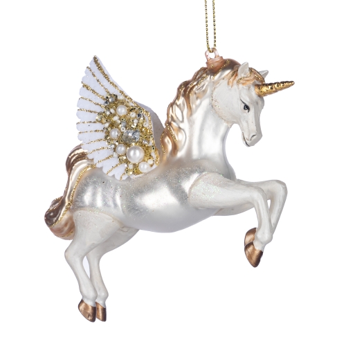 Christmas tree decoration Pegasus height 17cm, GoodWill (YA92739) / Christmas Decorations