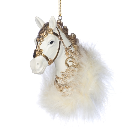 Christmas tree decoration Royal horse height 8.5cm, GoodWill (MC38375) / Christmas Decorations