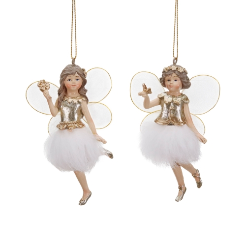 Christmas tree decoration Fairy in assortment height 11.5cm, GoodWill (MC38405) / Christmas Decorations