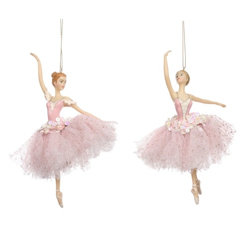 Christmas tree decoration Ballerina in assortment height 18cm, GoodWill (TR19095) / Christmas Decorations
