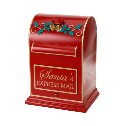Christmas mailbox metal height 41.5cm, GoodWill (D42110) / Christmas Decorations