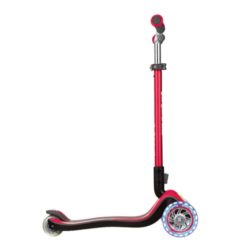 Самокат GLOBBER серии ELITE PRIME, красный, колеса с подсветкой, до 50кг, 3+, 3 колеса (444-802) / Самокаты № 2