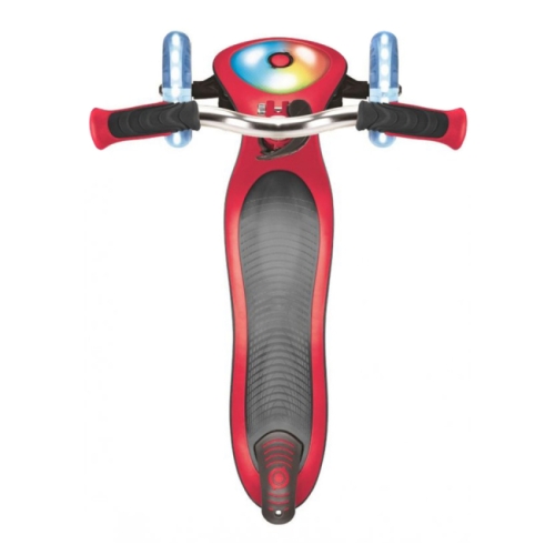 Самокат GLOBBER серии ELITE PRIME, красный, колеса с подсветкой, до 50кг, 3+, 3 колеса (444-802) / Самокаты № 3