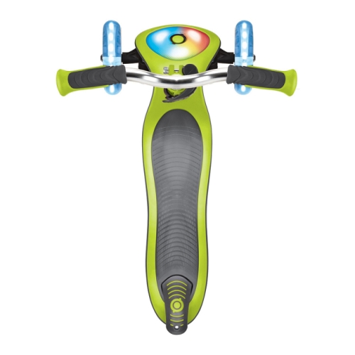 ELITE PRIME series GLOBBER scooter, green, illuminated wheels, up to 50 kg, 3+, 3 wheels (444-806) / Balance Bikes № 4 Kids Republic ELITE PRIME series GLOBBER scooter, green, illuminated wheels, up to 50 kg, 3+, 3 wheels (444-806) / Balance Bikes № 4