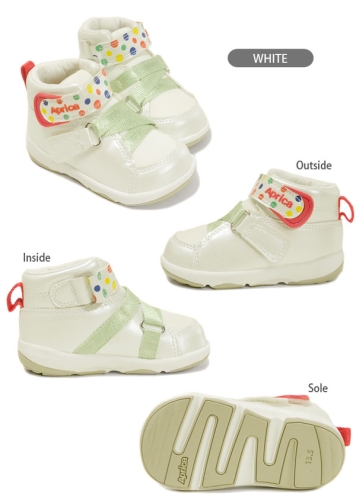 Kids shoes Aprica, model AS0021, color white, size 13.5, Aprica (85488) / Shoes & Clothes № 2 Kids Republic Kids shoes Aprica, model AS0021, color white, size 13.5, Aprica (85488) / Shoes & Clothes № 2