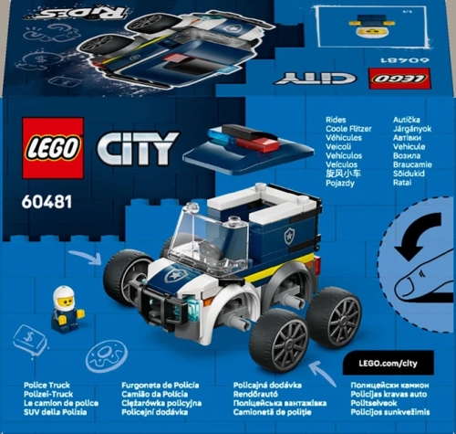 Конструктор LEGO City Автівки — Поліцейська вантажівка (31766) / Конструктори № 2