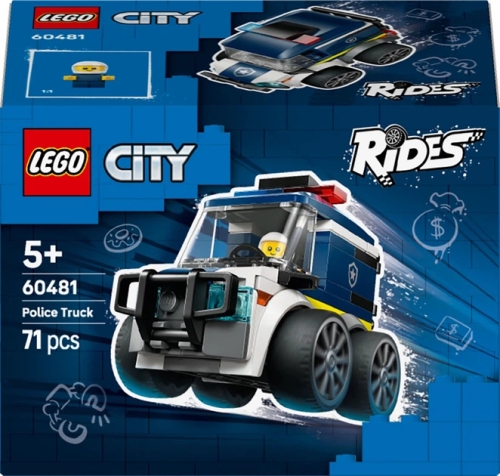 Конструктор LEGO City Автівки — Поліцейська вантажівка (31766) / Конструктори