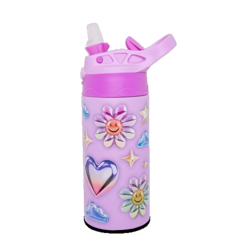Бутылка для воды металлическая BONO 350 ml BALLOONS, CoolPack (07869) / Поильники № 2 Kids Republic Бутылка для воды металлическая BONO 350 ml BALLOONS, CoolPack (07869) / Поильники № 2