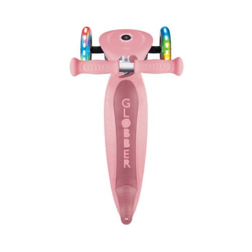 GLOBBER scooter of the PRIMO FOLDABLE LIGHTS series, pastel pink, wheels with illumination, 50 kg 3+ (432-211-3) / Balance Bikes № 5 Kids Republic GLOBBER scooter of the PRIMO FOLDABLE LIGHTS series, pastel pink, wheels with illumination, 50 kg 3+ (432-211-3) / Balance Bikes № 5