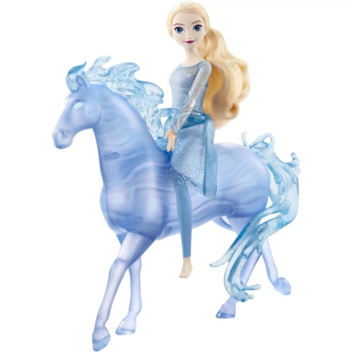 Princess Elsa doll and her ice horse Nokk from the movie Frozen, Mattel (20871) / Dolls № 4 Kids Republic Princess Elsa doll and her ice horse Nokk from the movie Frozen, Mattel (20871) / Dolls № 4