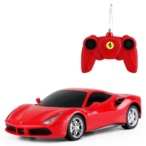 Іграшкова автомодель на радіокеруванні Ferrari 488 GTB 1:24, Rastar (11268) / Іграшковий транспорт Kids Republic Іграшкова автомодель на радіокеруванні Ferrari 488 GTB 1:24, Rastar (11268) / Іграшковий транспорт