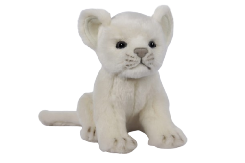 Мяка іграшка Лев білий, 17 см, Hansa (72915) / Мякі іграшки