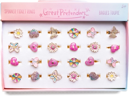 Каблучка-спінер, в асортименті, Great Pretenders (5215 ) / Все для свята Kids Republic Каблучка-спінер, в асортименті, Great Pretenders (5215 ) / Все для свята
