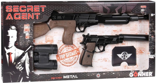 Игровой набор детский Секретный агент, Gonher (23966) / Игрушечное оружие № 4 Kids Republic Игровой набор детский Секретный агент, Gonher (23966) / Игрушечное оружие № 4