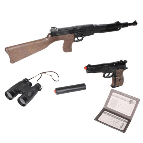 Игровой набор детский Секретный агент, Gonher (23966) / Игрушечное оружие Kids Republic Игровой набор детский Секретный агент, Gonher (23966) / Игрушечное оружие