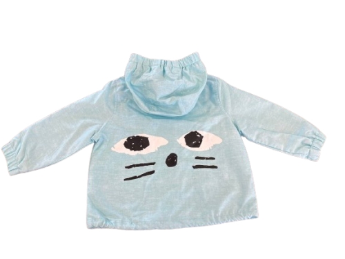 Raincoat for a girl, size 86-110 cm, Midimod Gold (M52118MAVI) / Clothes for Kids № 2