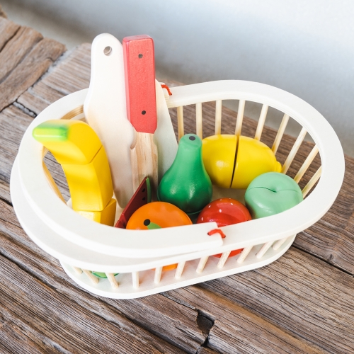 Игровой набор New Classic Toys Корзина с фруктами / Игровые наборы № 3 Kids Republic Игровой набор New Classic Toys Корзина с фруктами / Игровые наборы № 3