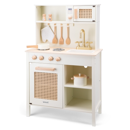 Wooden toy kitchen, New Classic Toys (11045) / Doll House № 2 Kids Republic Wooden toy kitchen, New Classic Toys (11045) / Doll House № 2