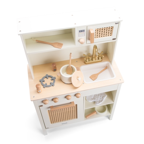 Wooden toy kitchen, New Classic Toys (11045) / Doll House № 5 Kids Republic Wooden toy kitchen, New Classic Toys (11045) / Doll House № 5