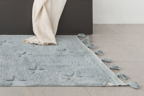 Коврик для детской Lorena Canals Hippy Stars Aqua Blue, 120х175 см / Коврики в детскую № 12