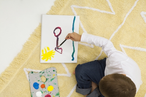 Килимок для дитячої Lorena Canals™ Hippy Yellow, 120х160 см / Коврики в дитячу № 9 Kids Republic Килимок для дитячої Lorena Canals™ Hippy Yellow, 120х160 см / Коврики в дитячу № 9