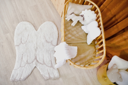 Коврик для детской комнаты Mini Wings 75x100Cm, Lorena Canals (52377) / Коврики в детскую № 9 Kids Republic Коврик для детской комнаты Mini Wings 75x100Cm, Lorena Canals (52377) / Коврики в детскую № 9
