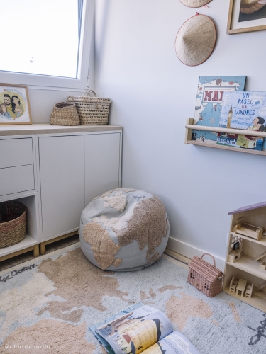 Килим для дитячої кімнати Vintage Map 140 x 200 cm, Lorena Canals (52384) / Коврики в дитячу № 21